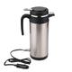 Ejoyous 1200ML 12V Portable Car Travel Kettle, Food Grade Stainless Steel Portable Car Electric Kettle, Kettle Pot Heated Water Cup with Cigarette Lighter Cable for Hot Water Coffee Tea