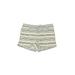 Ann Taylor LOFT Shorts: Ivory Print Bottoms - Women's Size 2 - Sandwash