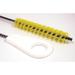 TOUGH GUY 2VHA9 Pipe Brush, 31 in L Handle, 5 in L Brush, Yellow,