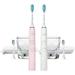 Philips Sonicare DiamondClean Connected Rechargeable Battery Powered Toothbrush 2-Pack Pink/White