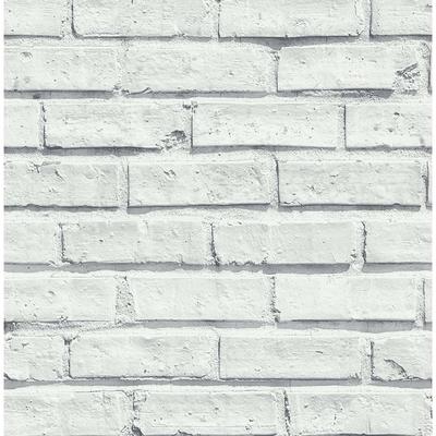 Arthouse Faux Brick Peel and Stick Wallpaper - 20.5 in. W x 18 ft. L