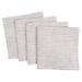 KAF Home Monaco Relaxed Casual Farmhouse Napkin, Set of 4