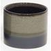 Grey And Black Reactive Glaze Ceramic Planter