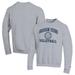 Men's Champion Heather Gray BYU Cougars Volleyball Icon Powerblend Pullover Sweatshirt