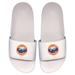 Youth ISlide White Houston Astros Cooperstown Logo Motto Slide Sandals