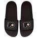 Men's ISlide Black Philadelphia Flyers Primary Logo Motto Slide Sandals