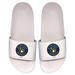 Men's ISlide White Milwaukee Brewers Primary Logo Motto Slide Sandals