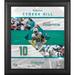 Tyreek Hill Miami Dolphins Framed 15" x 17" Stitched Stars Collage