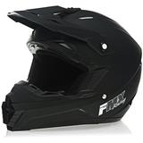 Factory Racing FMX Motocross Matte Black Helmet size 2X-Large