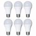 12V Low Voltage LED Light Bulbs - Daylight 7W E26 Standard Base 60W Equivalent - DC Bulb for RV Solar Panel Project Boat Garden Landscape Off-Grid Lighting Pack of 6