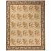 Aubusson Weave 973319 8 x 10 ft. Lyon Flat Woven Area Rug Ivory & Charcoal