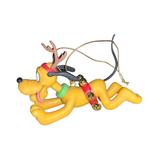 Disney Holiday | Disney Pluto With Reindeer Antlers Christmas Ornament | Color: White | Size: Os