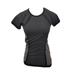 Athleta Tops | Athleta Women's Activewear Top Short Sleeve Black White Patterned Size Small. | Color: Black | Size: S