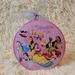 Disney Holiday | Disney Parks Princess Metal Ornament Pink | Color: Pink/Purple | Size: 6" X 6"
