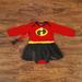 Disney Costumes | Disney The Incredibles 12m | Color: Black/Red | Size: 12m