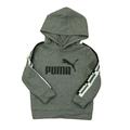 Pre-owned Puma Boys Grey | White | Black Hoodie size: 2T