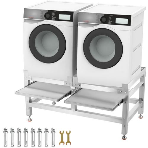 VEVOR Waschmaschinenständer 300LBS, Waschmaschinensockel 25x25-Zoll, Sockel für Waschmaschine und