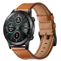 Bracelets de montre en cuir véritable pour Honor Magic Watch 2 42mm 46mm pour Huawei Watch GT 3/2