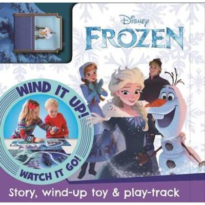 Disney Frozen: Busy Board with Wind-Up Car & Track