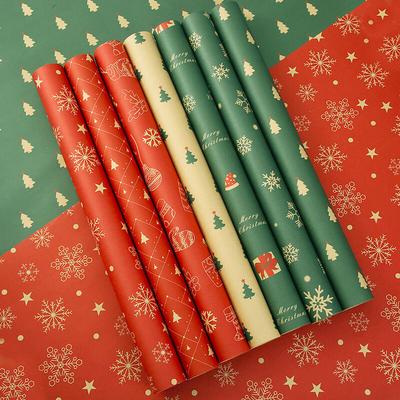 Christmas Wrapping Paper,Recycled Christmas Wrapping Paper,Kids Christmas Gift Wrapping with