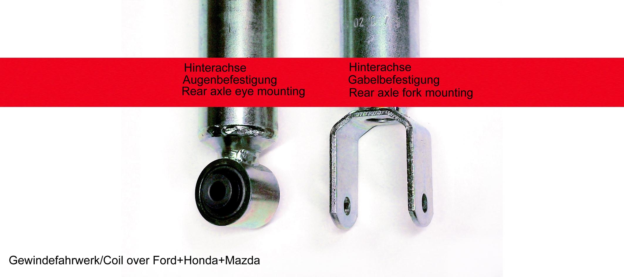 H&R Stoßdämpfer Universal hinten rechts links Gasdruck 2455452-1/1 Image