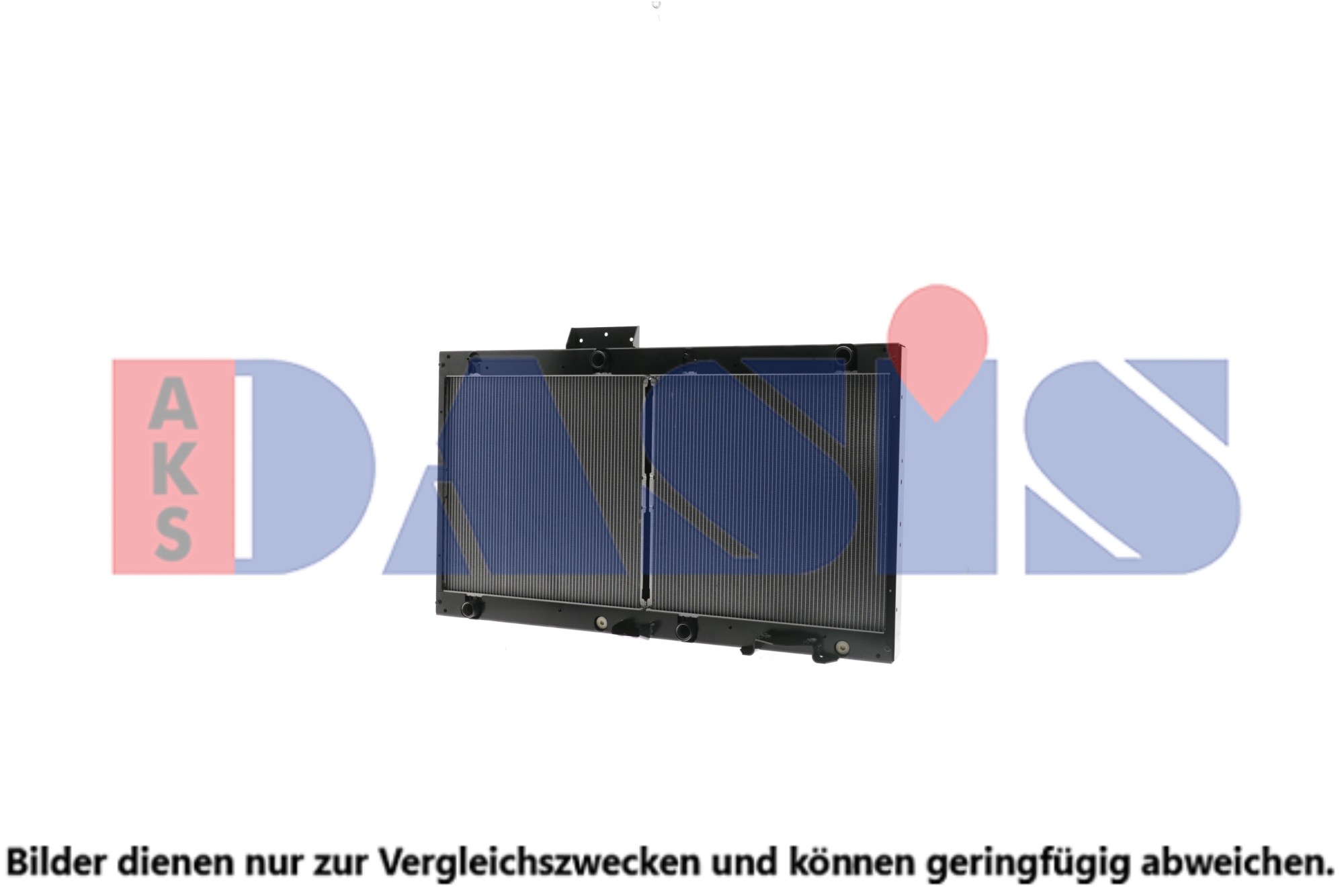 AKS DASIS Kühler, Motorkühlung 130037X Universal für MERCEDES-BENZ 6285001799 6285000602 6285001899 Image