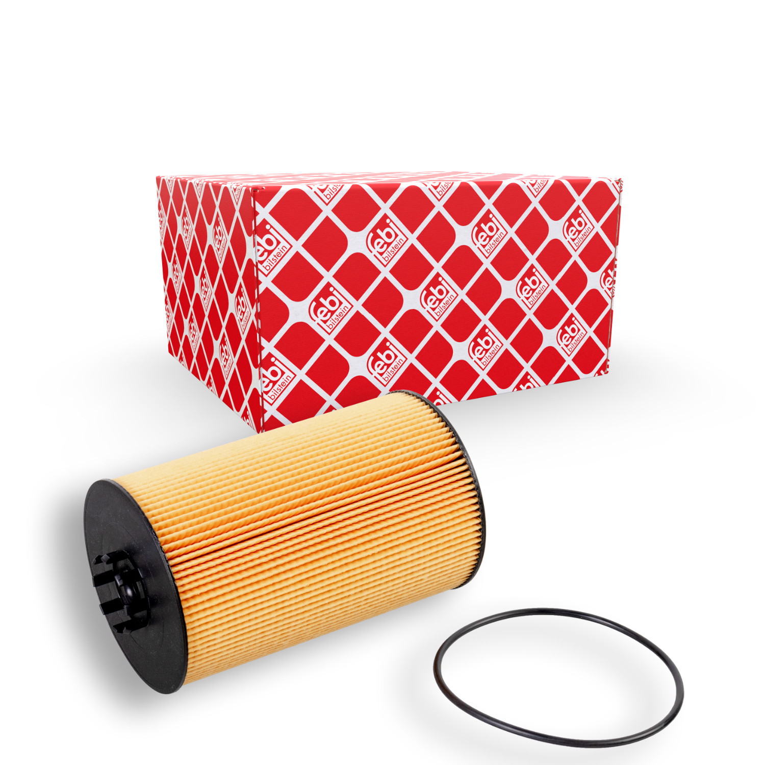 FEBI BILSTEIN Ölfilter 45320 Universal 121mm für JIEFANG SINOTRUK (CNHTC) MAN 51.05504.0122 200V05504-0123 200V05504-0122 Image