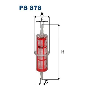 FILTRON Kraftstofffilter Universal 50mm PS 878 Image