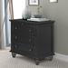 3-Drawer Storage Wood Cabinet, End Table with Pull out Tray