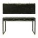 Artissance Milo Three Drawers Desk Antique Black 55x18