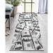 Well Woven Money Collection Hundred Dollar Bill 3 3 x 7 10 Stacked (2006 Version) Green Runner Rug