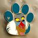 Disney Accessories | Disney Rafki From Loin King Paw Print 2017 Hidden Mickey Pin | Color: Blue/White | Size: Os