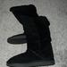 Nine West Shoes | Nine West - Ugg Like Black Boot - Size 8 Never Worn Outsode | Color: Black | Size: 8