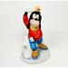 Disney Accents | Goofy The Disney Collection 1987 3" Porcelain Miniature Figurine Pristine !! | Color: Blue/Red | Size: 3" Tall