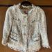 Tory Burch Jackets & Coats | Esquisite Tory Burch Jacket | Color: Cream | Size: 4