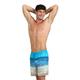 ARENA Herren Men's Beach Boxer Placed Swim Trunks, Sand&sea Turquoise, M EU