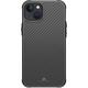 Black Rock - Hülle Carbonhülle Robust Case Real Carbon Passend für Apple iPhone 14 Plus I Karbon Handyhülle, Fiber Cover (Carbon Schwarz)