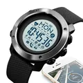 SKMEI-Montres de sport de plein air pour hommes boussole de mode montre numérique Bluetooth