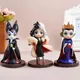 Disney Q Posket Petit Villains Set pour enfants Descmot2 Maleficent Cruella de Vil Queen Action