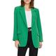ONLY Damen Oversized Langarm Blazer | Eleganter Basic Cardigan | Business Jacke Mantel ONLLANA-Berry, Farben:Grün, Größe:40