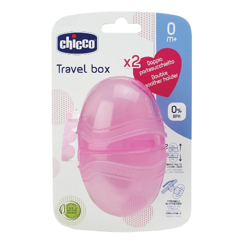 Chicco Portasucchietto Doppio Rosa 1 Pezzo St