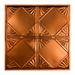 Great Lakes Tin Erie 2'x2' Lay-In Ceiling Tile (Pack of 5) Tin in Brown | 23.75 W x 0.5 D in | Wayfair Y5608CA