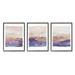 Stupell Industries Abstract Landscape Nature Scene Vivid Rural Hills by Grace Popp - 3 Piece Floater Frame Painting Set on Canvas Canvas | Wayfair