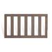 Child Craft Toddler Guard Rail for Woodland, Farmhouse, & Atwood in Brown | 12.3 H x 22 W x 0.75 D in | Wayfair F09501.82