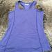 Columbia Tops | Columbia Workout Tank Top Blue Stripe Size Xs | Color: Blue | Size: Xs