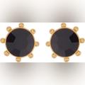 Kate Spade Jewelry | Kate Spade Gold-Tone Bezel Set Crystal Stud Earrings | Color: Gold | Size: Os