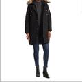 Michael Kors Jackets & Coats | Michael Kors Missy Faux Fur Down Fill Anorak Winter Puffer Jacket Coat Xsmall | Color: Black/Gold | Size: Xs