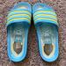 Adidas Shoes | Adidas Adilette Premium Zx 8000 Men’s Slides Sandals Blue Yellow Fx4379 Size 7 | Color: Blue | Size: 7