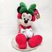 Disney Toys | 20" Disney Holiday Snowflake Minnie Mouse Plush | Color: Green/Red | Size: Osbb