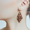 J. Crew Jewelry | J.Crew Vintage Rose Gold Plated Statement Drop Dangle Earrings | Color: Gold | Size: Os